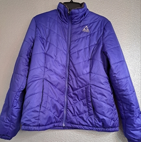 Gerry Women's Purple Puffer Jacket   Size M - Picture 3 of 4